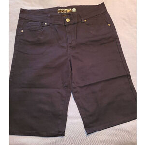 Hydrant Premium Denim Co Jeans Shorts Women's Flat Front Cotton Size 18 (VA1)